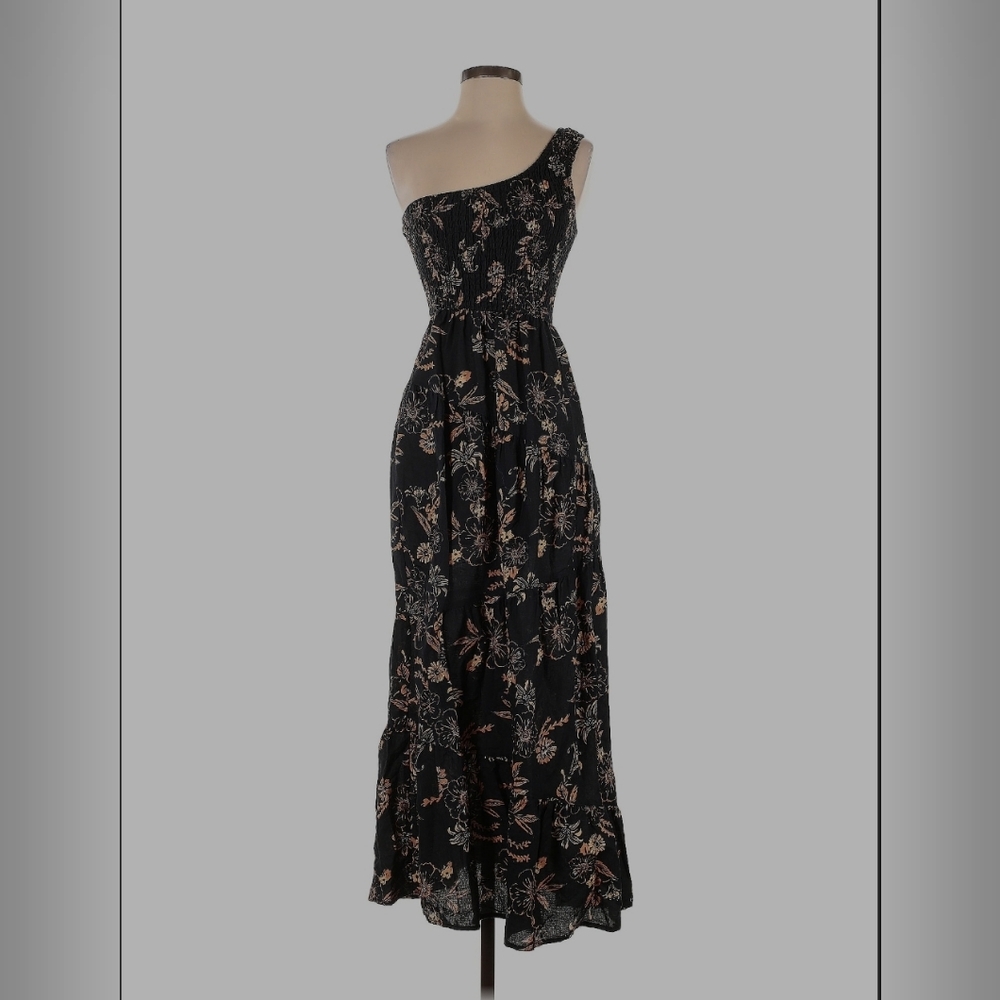 Charlie Holiday Cocktail Dress Linen Cotton